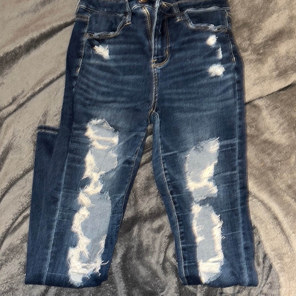 Ripped jeans extra level stretch